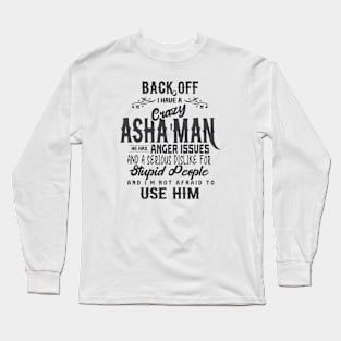 Crazy Asha'man (Dark) Long Sleeve T-Shirt